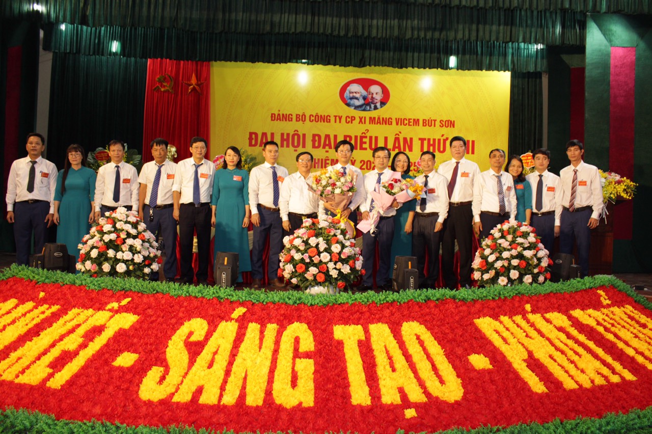 Đảng bộ Công ty cổ phần xi măng VICEM Bút Sơn tổ chức thành công đại hội đại biểu lần thứ 8 nhiệm kỳ 2020-2025
